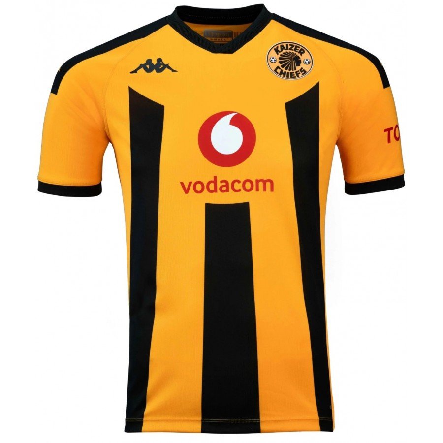 Maillot Kaizer Chiefs Away 2024-2025 Kappa - Noir - Neuf Avec étiquettes - Taille Adulte